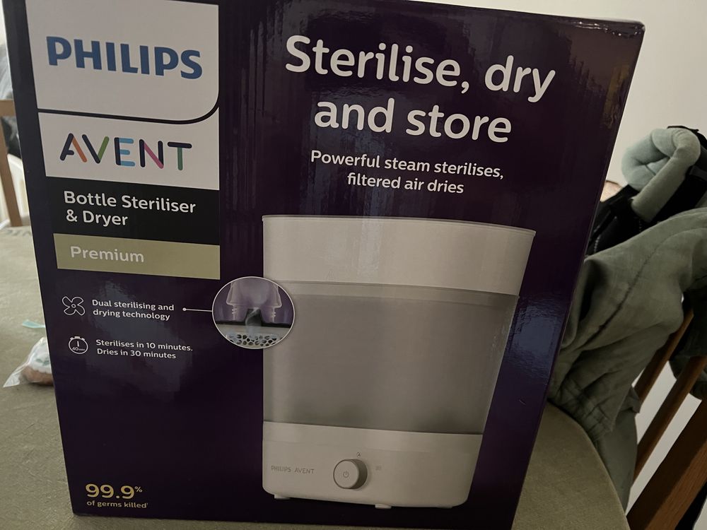 Електрически стерилизатор Philips Avent с функция изсушаване