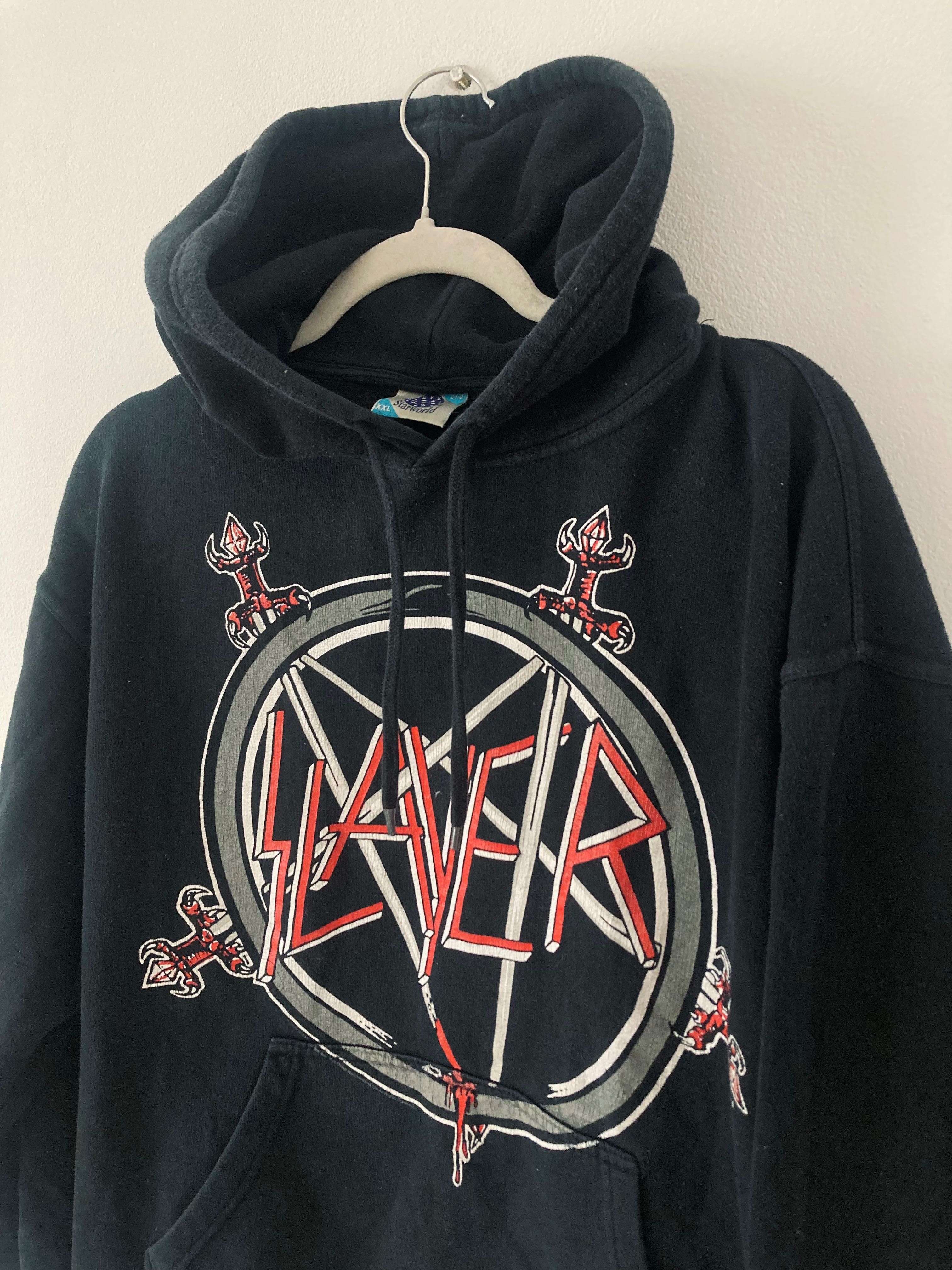 Slayer vintage merch hoodie