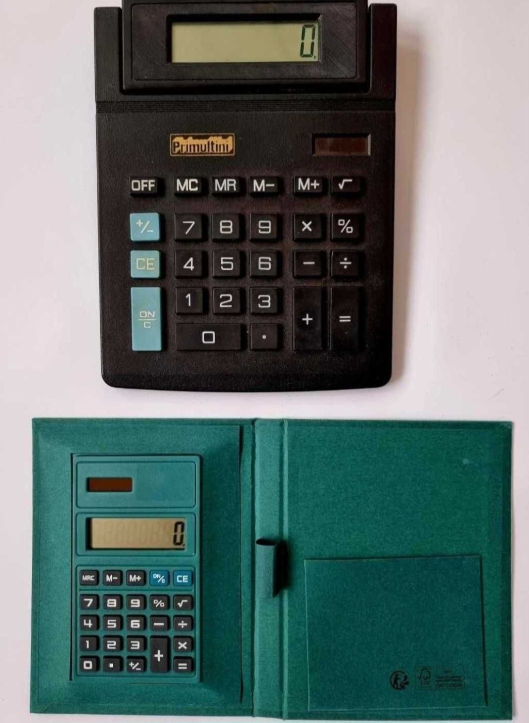 Tehnica de calcul cu baterii Calculator mic electronic de birou VINTAG