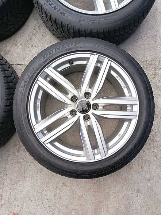 18ки джанти 5x112 със зимни гуми Dunlop