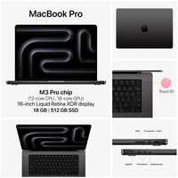 MacBook Pro 16‑inch M3 Pro (MRW13) 2023 Space Black 18/512 GB SSD