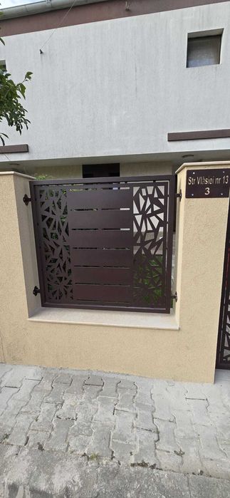Porti si garduri,balustrada,poarta,gard tabla traforata CNC-modern