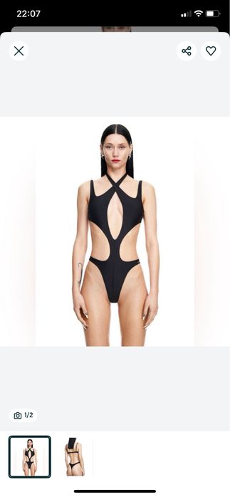 Costum de baie mugler