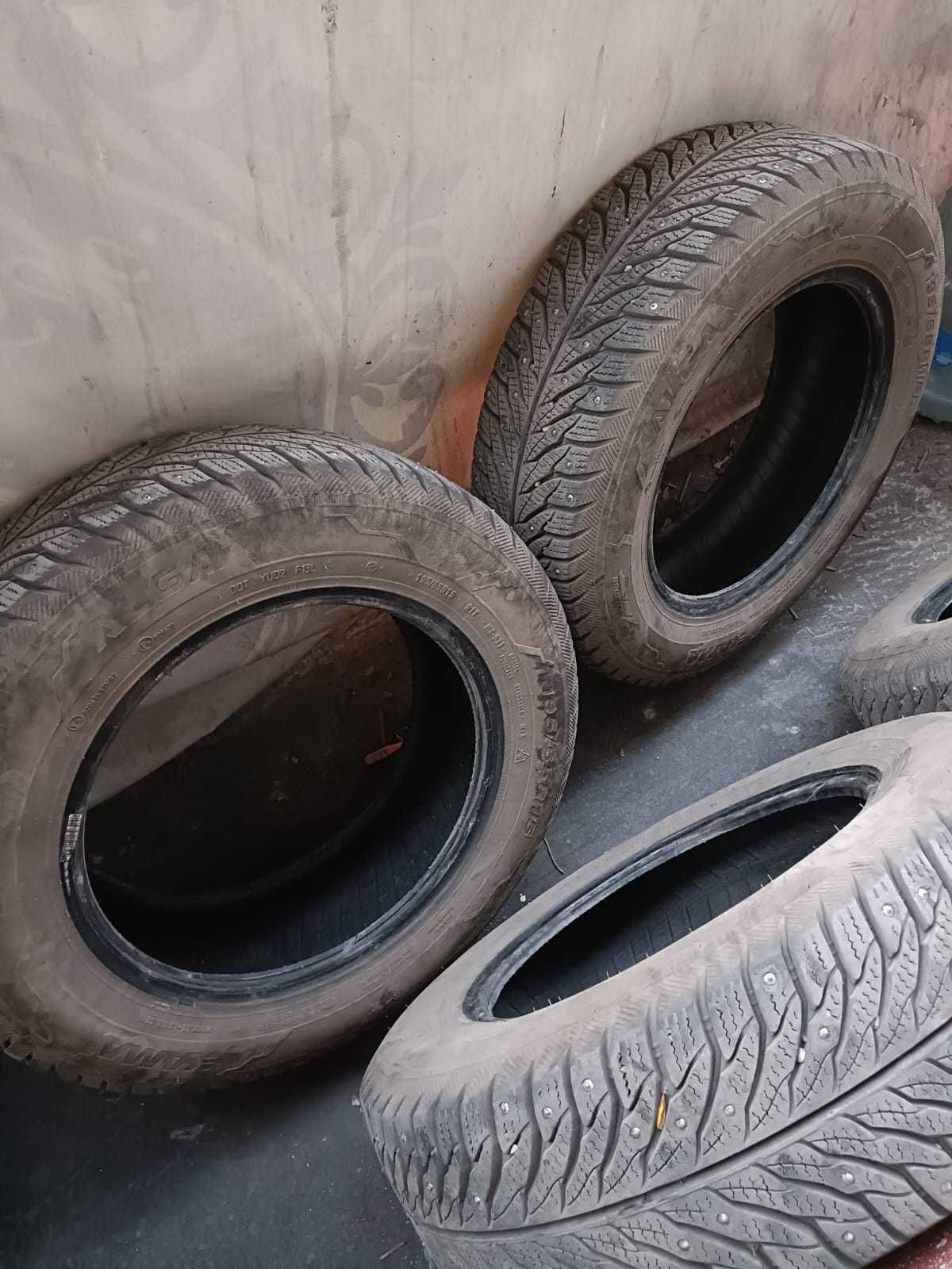 Комплект зимних шипованных шин Кама 195/65 R15 шины