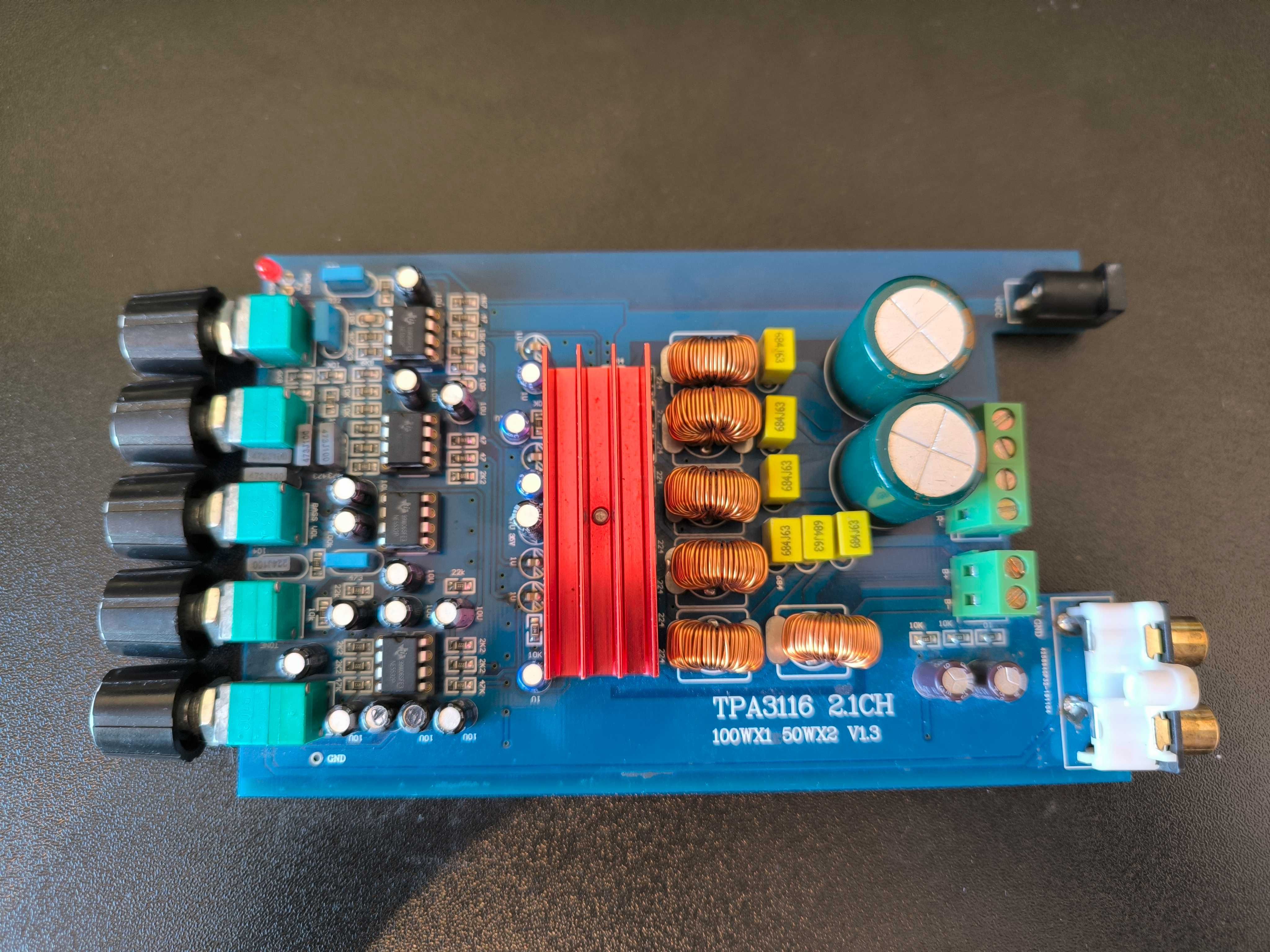 Усилвател TPA3116 2.1 stereo + subwoofer
