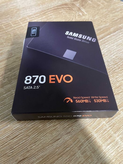 SSD Samsung 870 EVO 1TB – НОВ - MZ-77E1T0B/EU