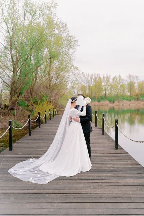 Rochie mireasa - croiala A line, stil timeless, printesa