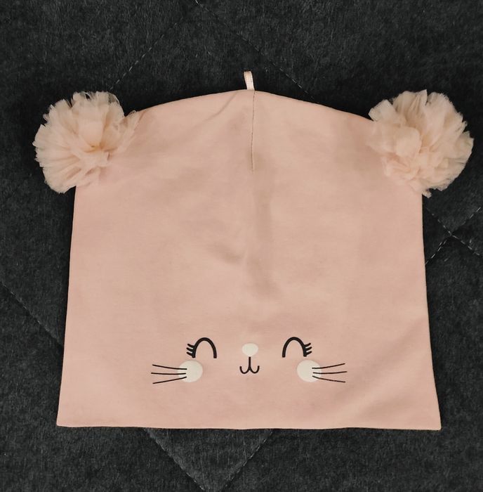 Продаётся детская шапочка на девочку фирма waikiki.нежно розовая.Р3-6л