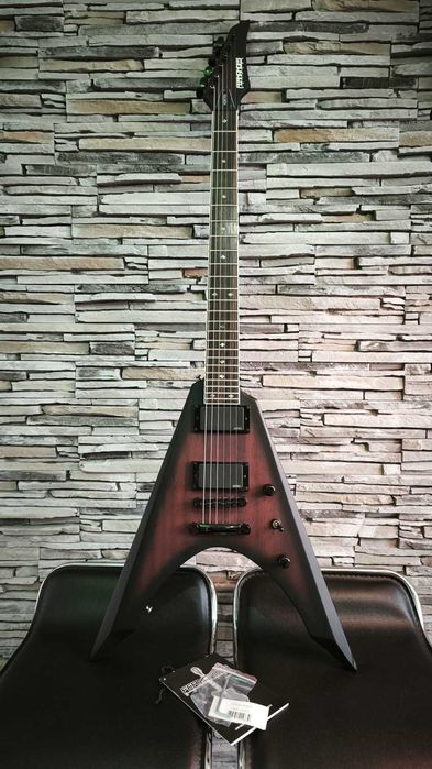 Chitara electrica Fernandes VORTEX flying V EMG active - Garantie