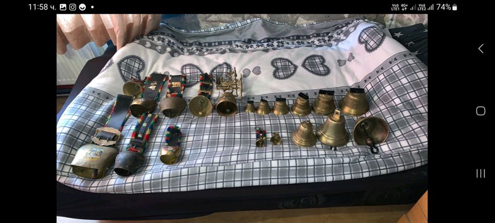 Продавам  камбани от Швейцария