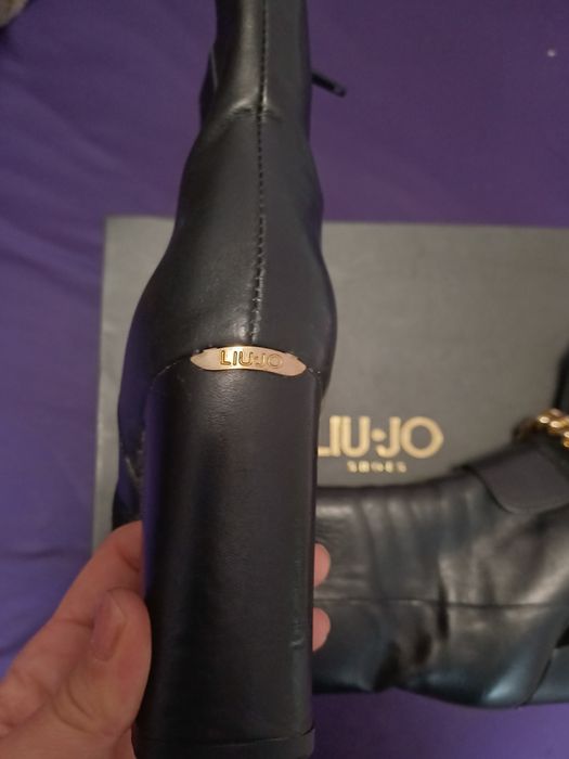 Оригинални Liu Jo Боти естествена кожа
