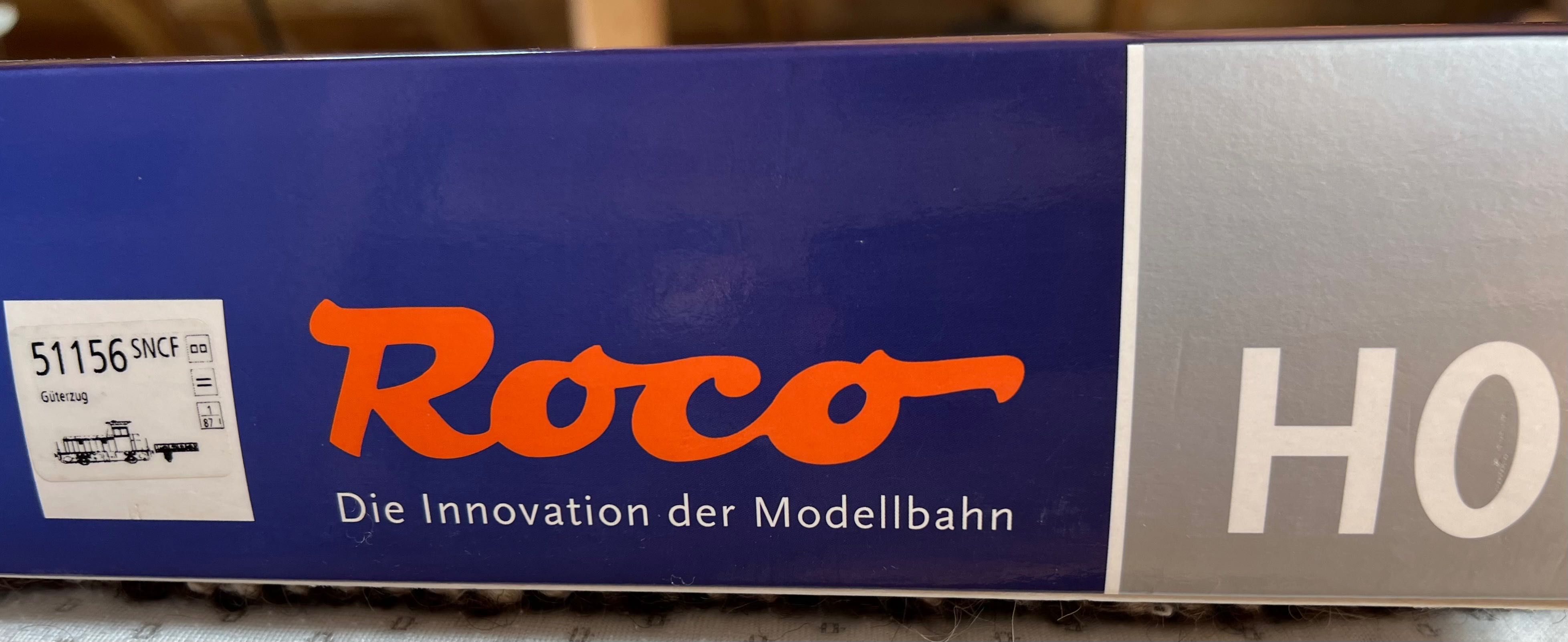 Trenuleț electric ROCO Analogue Starter Set HO 51156 SNCF