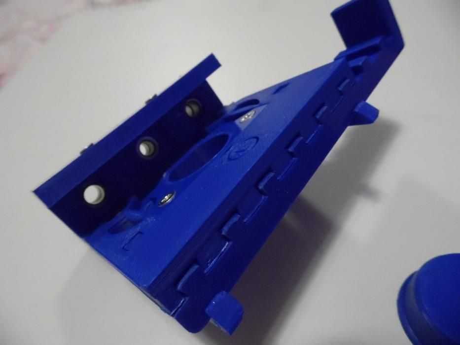 Sablon mobila plastic pentru minifix rafix dibluri