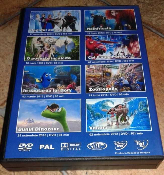 Colectie Desene Animate Disney vol. 19 - 8 DVD dublate romana