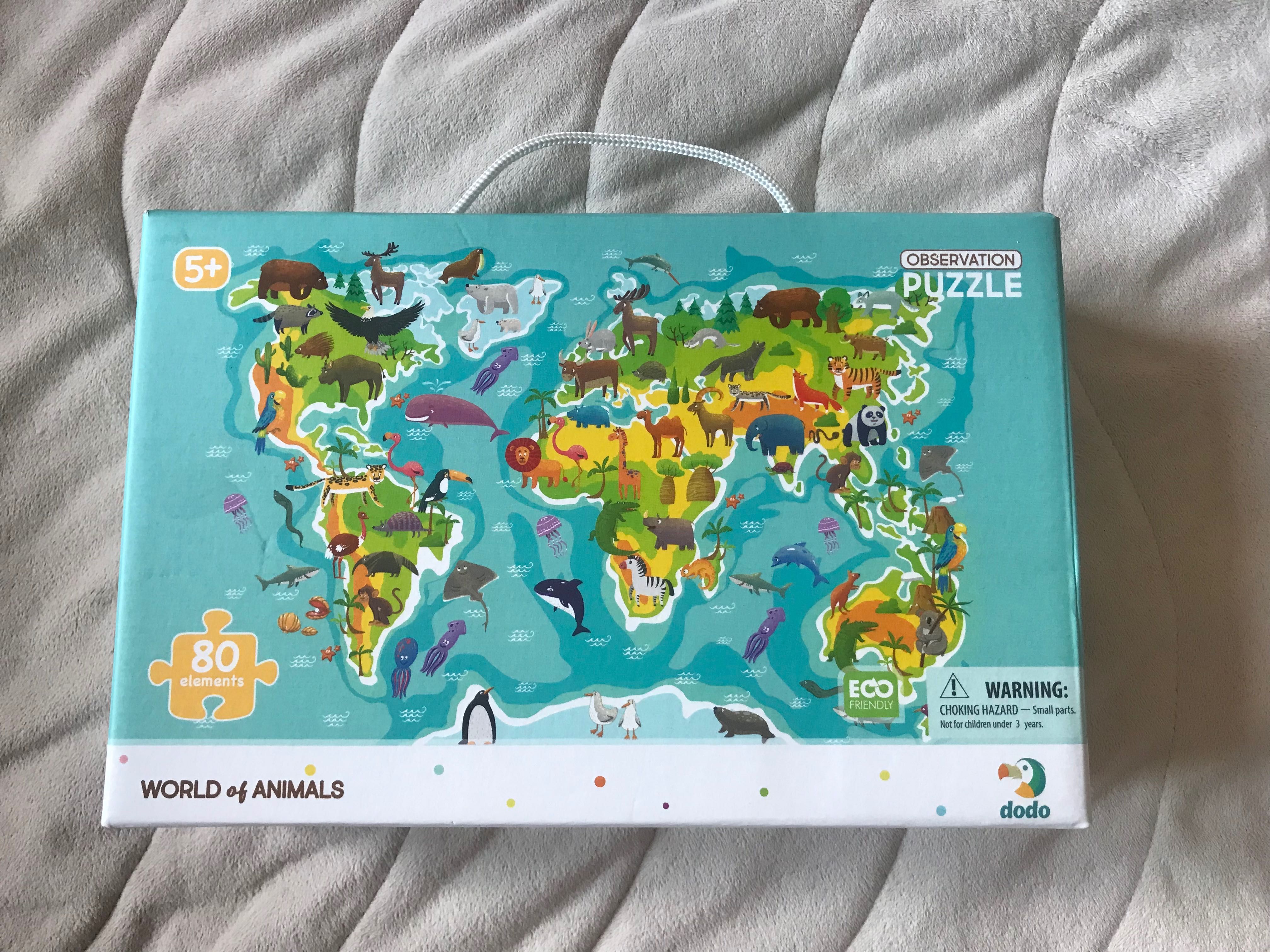 пъзел Dodo 80 части животни