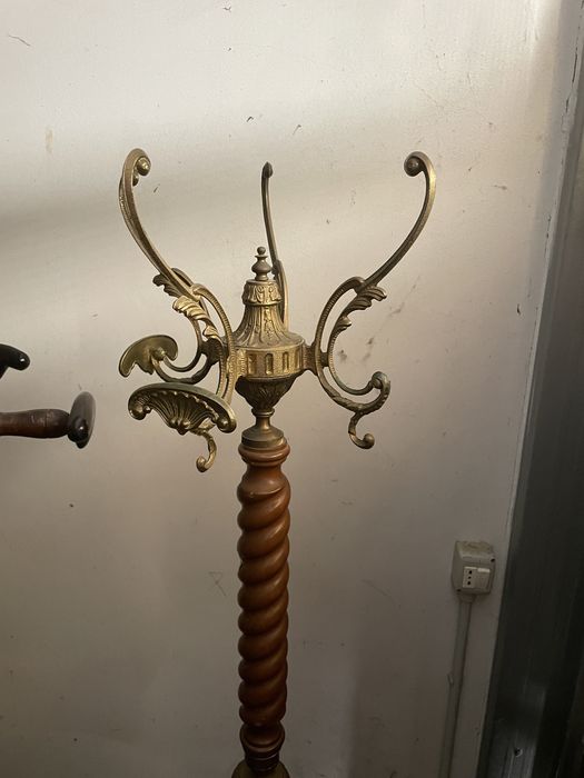 Cuiere  tip pom lemn si bronz