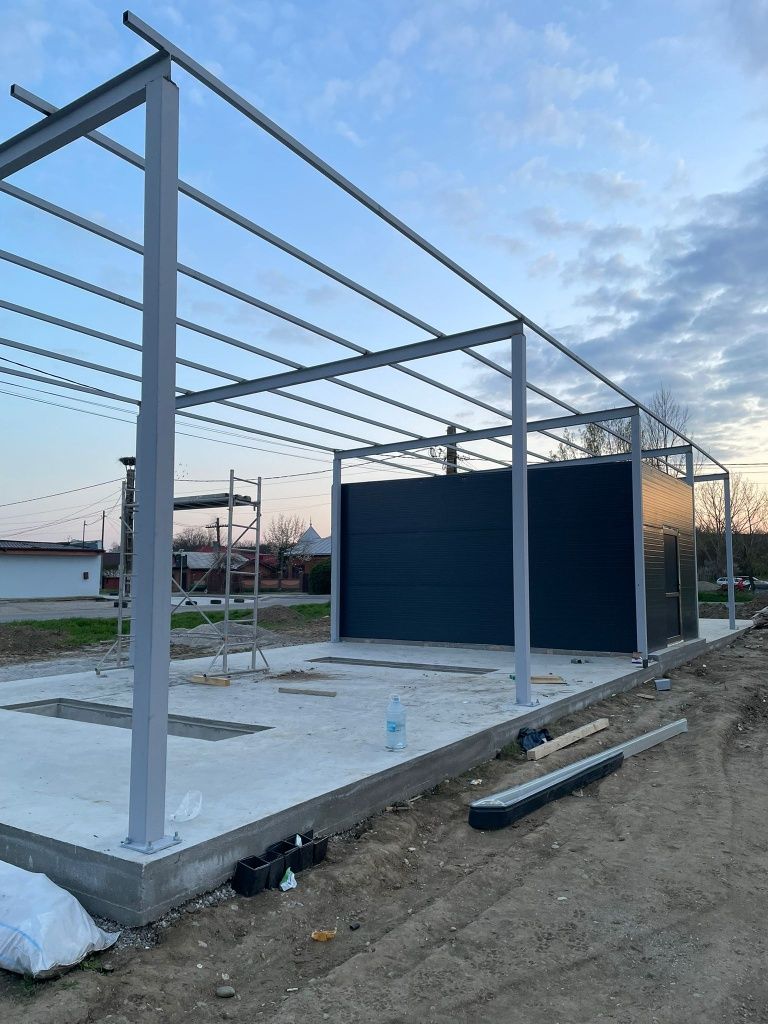 Vând hală metalică de pe stoc la preț producătorului