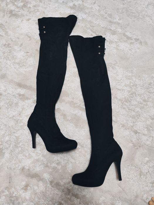 Сапоги чулки 37 размер Stradivarius