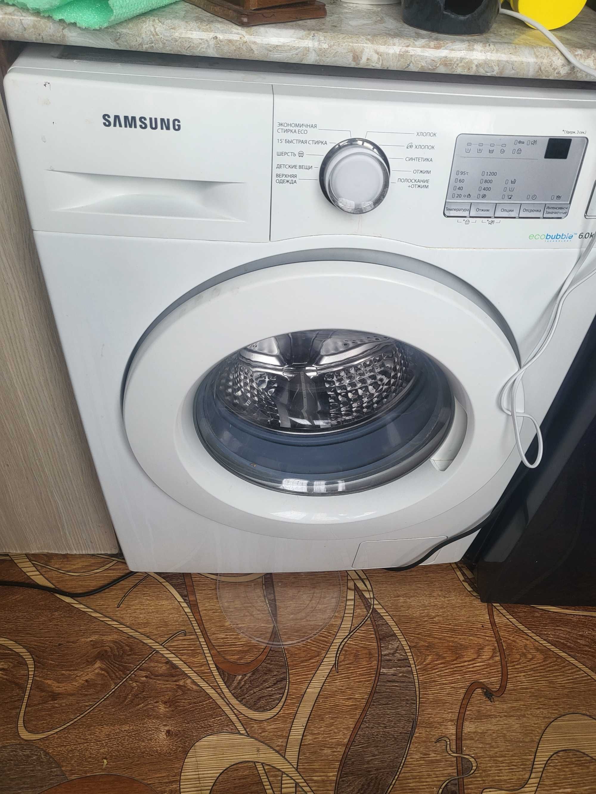 Стиральная машина samsung eco bubble 6 кг