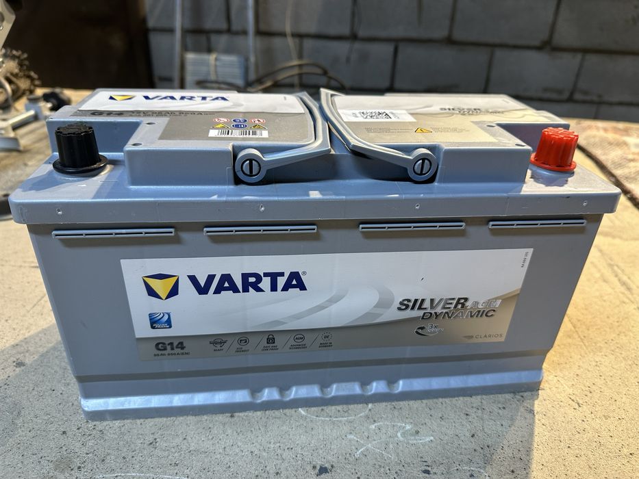 Аккумулятор  гелевый VARTA AGM 95 а/ч, 12 В.