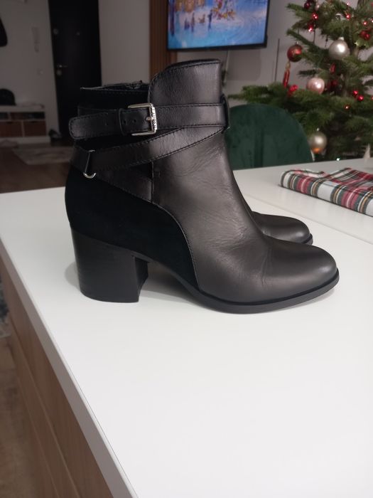 Botine din piele naturala Ralph Lauren