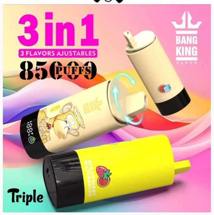 REDUS! Bang King 85k Puffs 3 in 1 Reîncărcabil