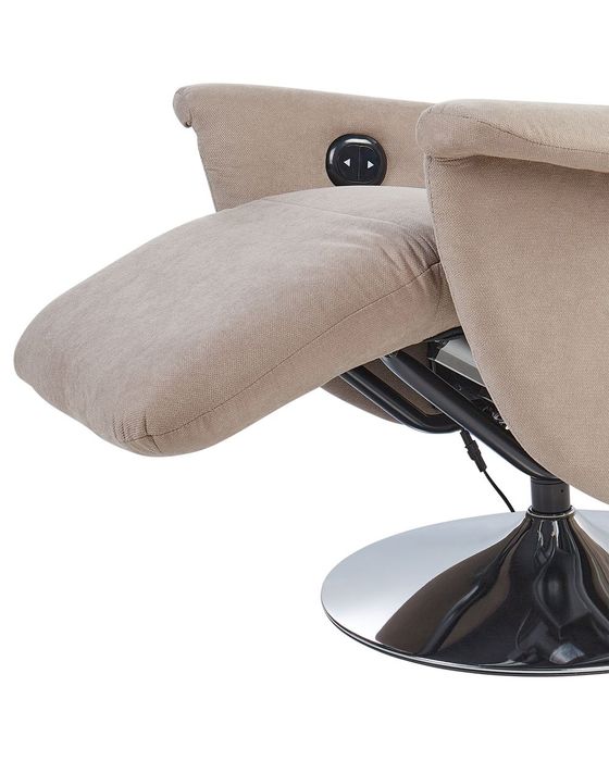 Fotoliu elegant reglabil electric, Beliani