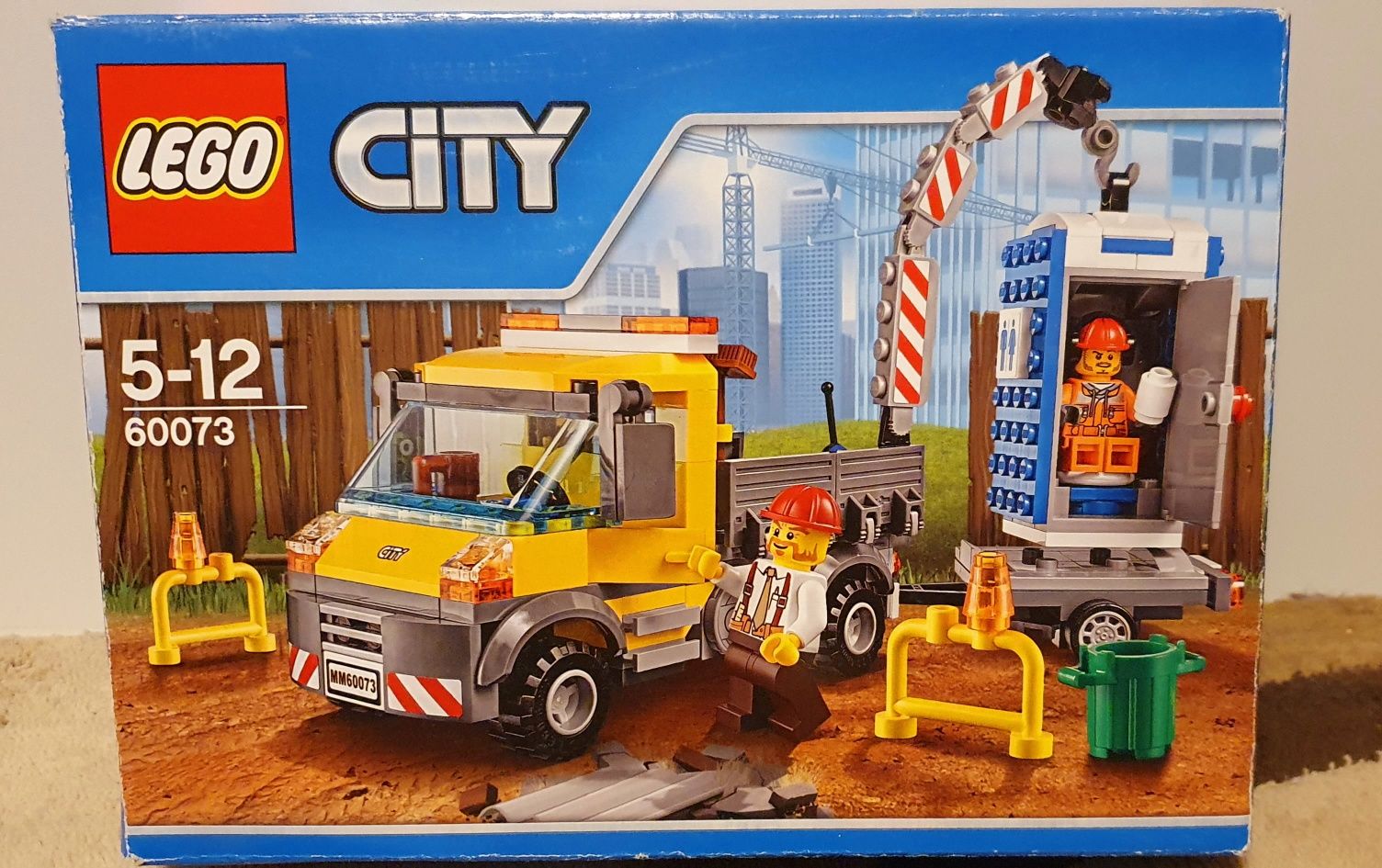 Lego 60073 masina service cu remorca