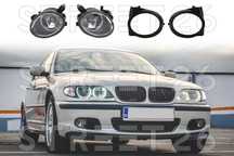 Proiectoare si rame BMW E46 M-Tech si BMW E39 M5 aftermarket Clar