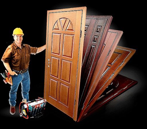 Устоновка дверей