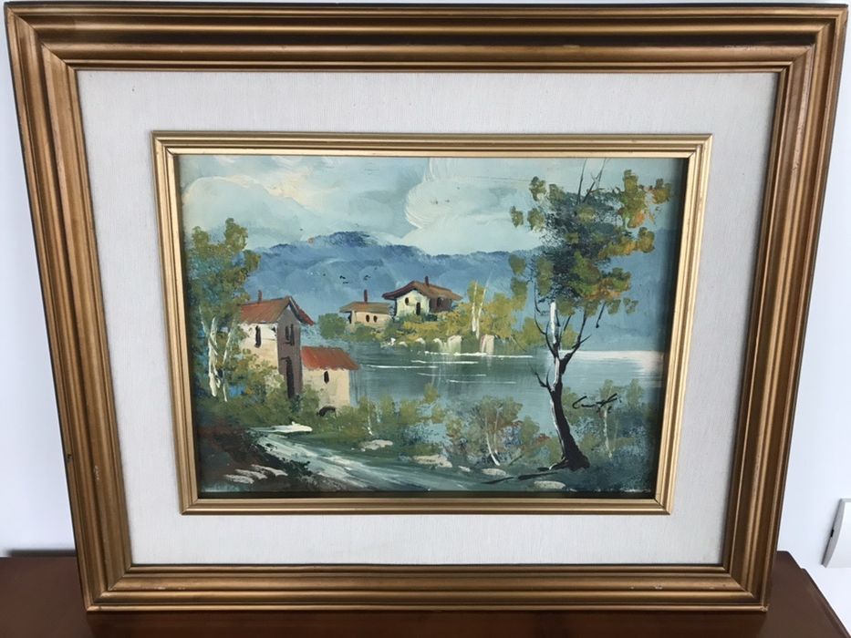 Vand tablouri pictate pe pânza și pe lemn