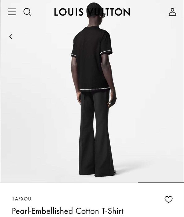 Tshirt Louis Vuitton Тенска LV 2025 нов модел 1AFXOU