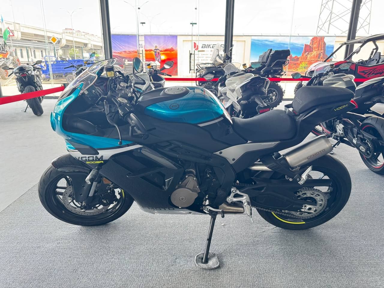 Mototsikl CFmoto 500 Sr Voom Zavoddan CIP Toshkent narxi