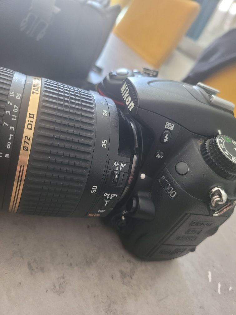 Pachet Dslr Nikon d7000 blit 17 50 f2.8 trigger schimb ceas