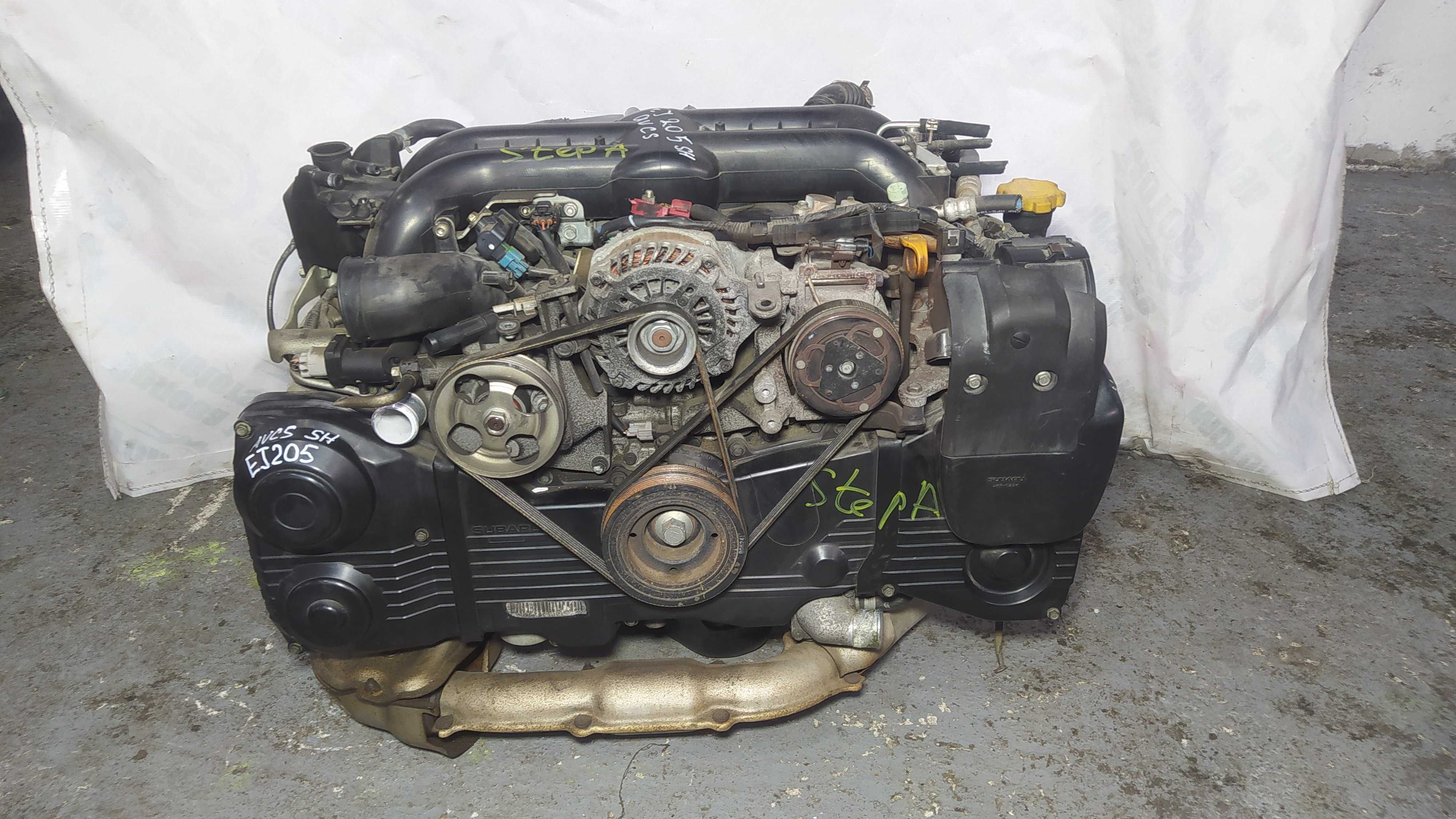 Двигатель EJ205 EJ255 AVCS фазный Subaru turbo