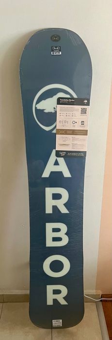 Чисто нов сноуборд Arbor Foundation Rocker · 2023 · 155 cm