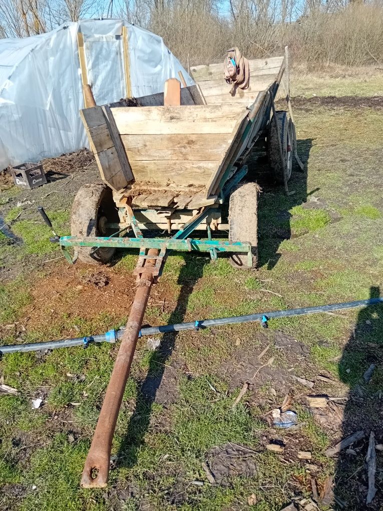 Straf după tractor / cai