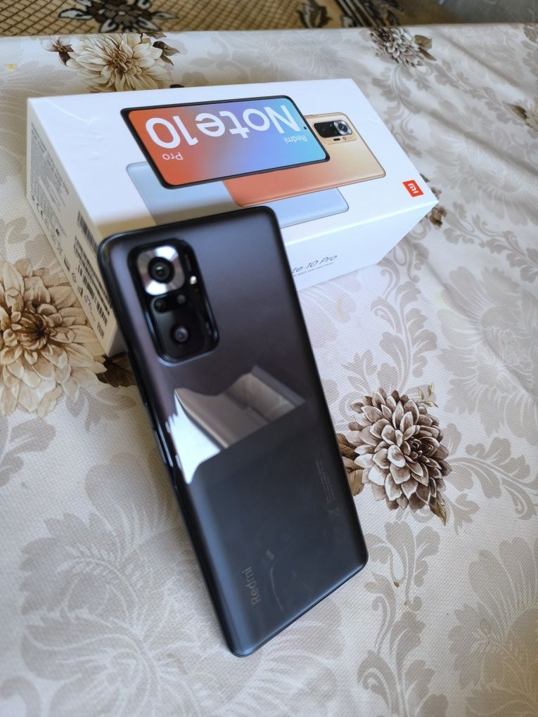 Redmi Note 10 pro Onyx gray 8/128