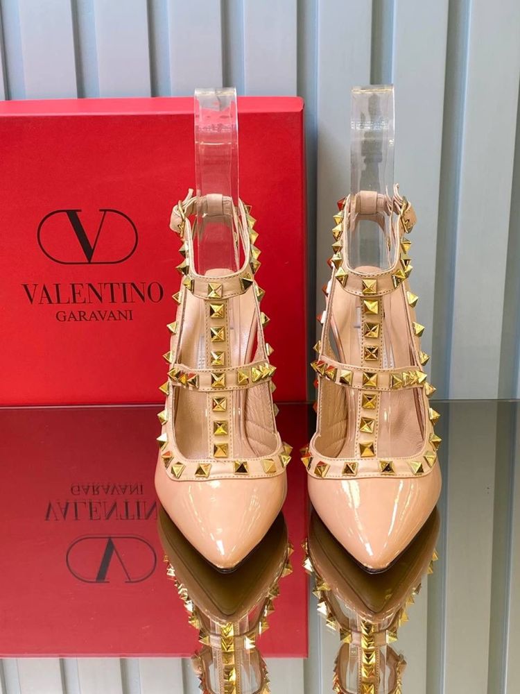 Pantofi/Sandale Valentino Rockstud Piele  Naturala