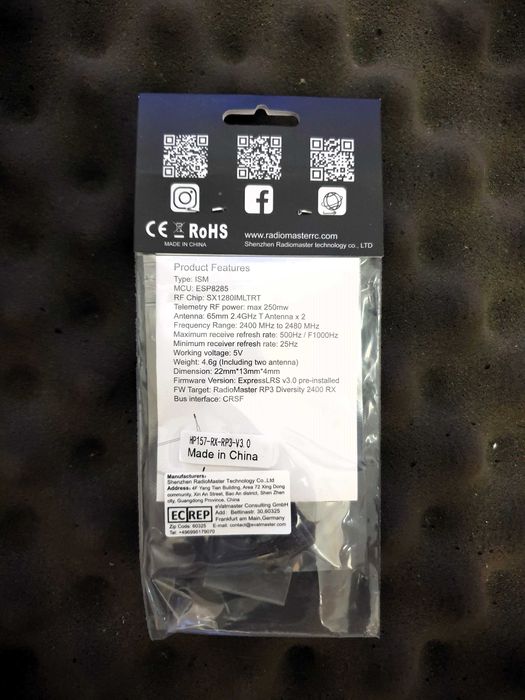 Радио управление RadioMaster – Boxer Express LRS