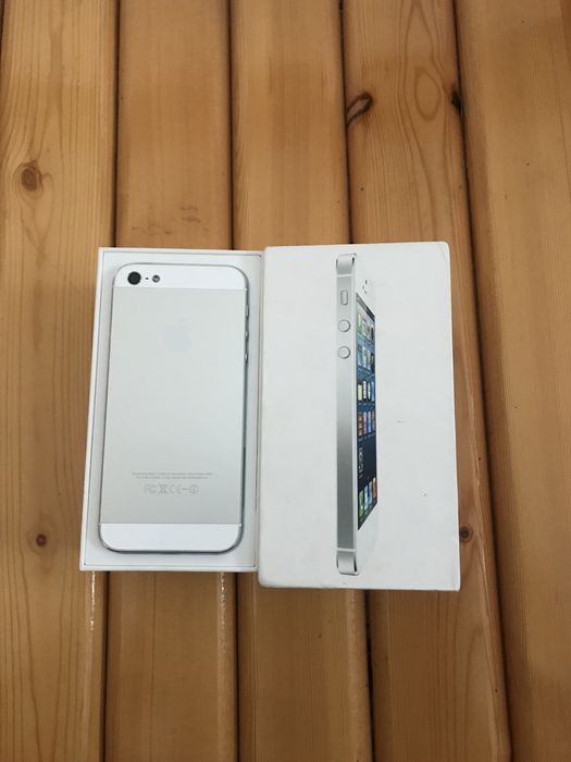 iPhone 5 silver full komplekt