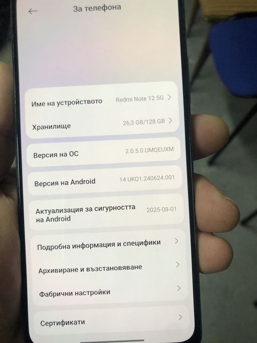 Xiaomi:redmi note 12 5G