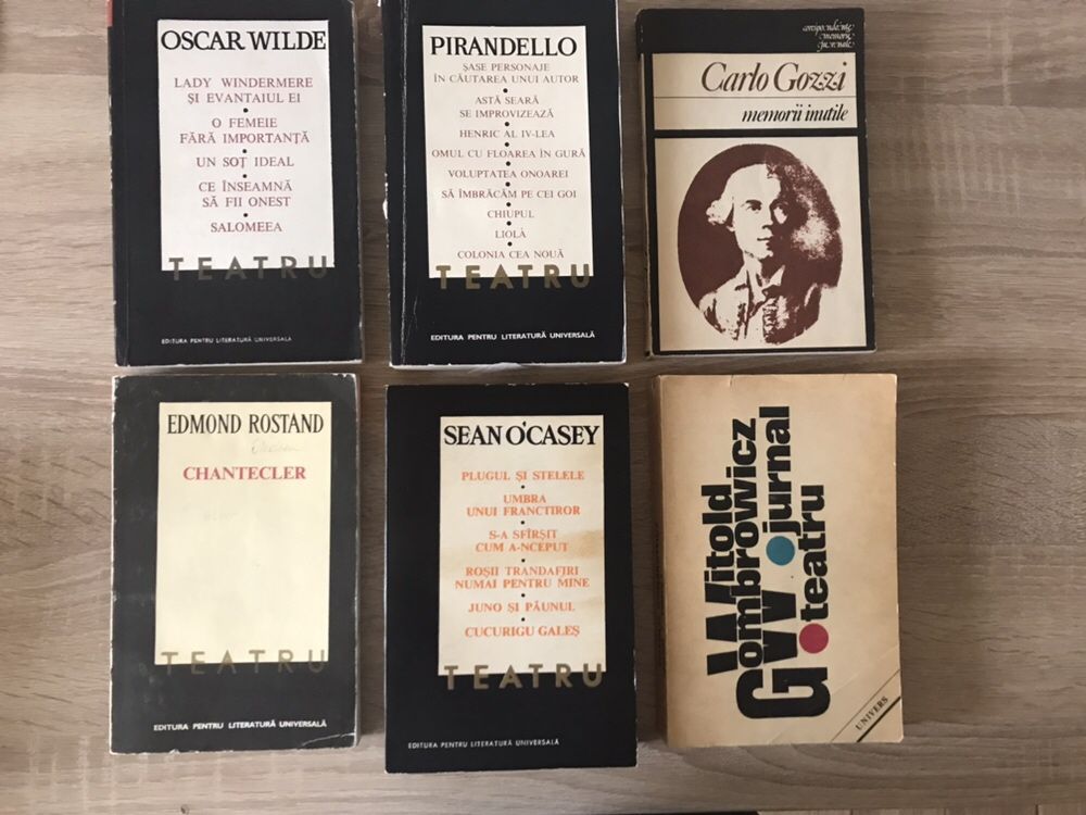 Eugene O’Neill Arthur Miller Byron Gozzi Carlo Goldini Samuel Beckett