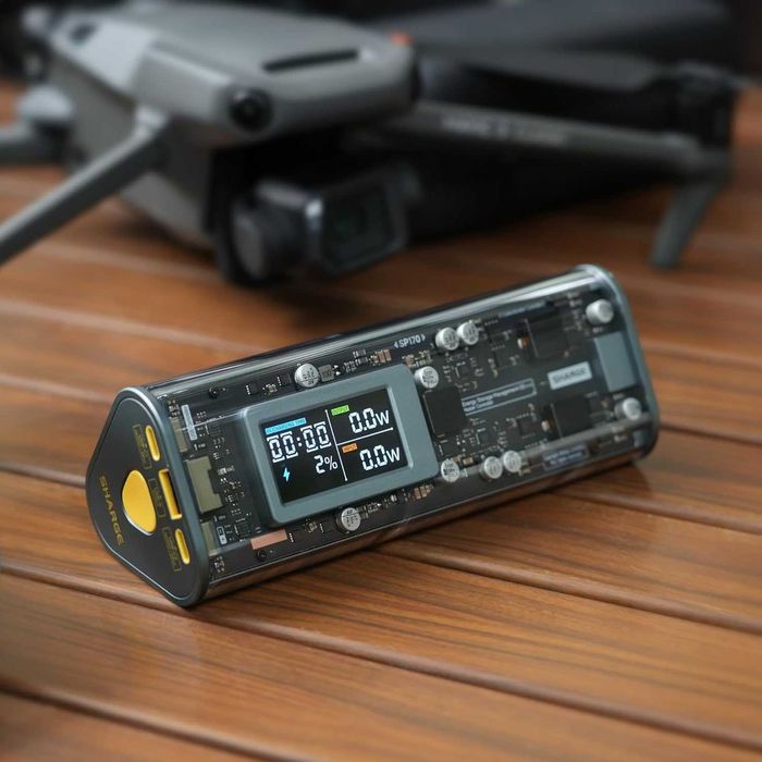 Най-мощната външна батерия: SHARGEEK 170 140W, 24000mAh, IP66