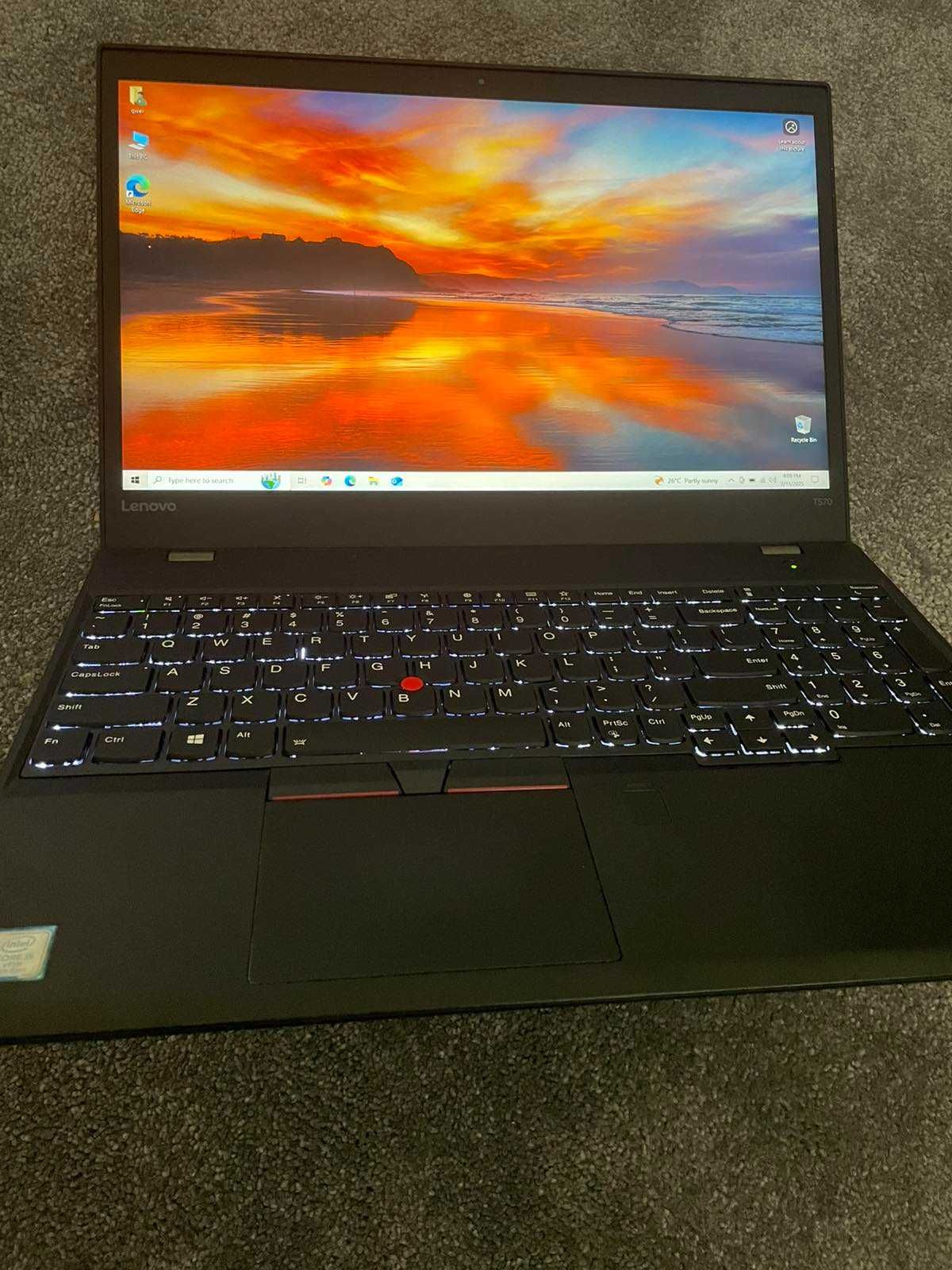 Lenovo ThinkPad T570 - 16GB RAM / 15.6'' FHD / 256GB NVMe PCle Gen 3x4