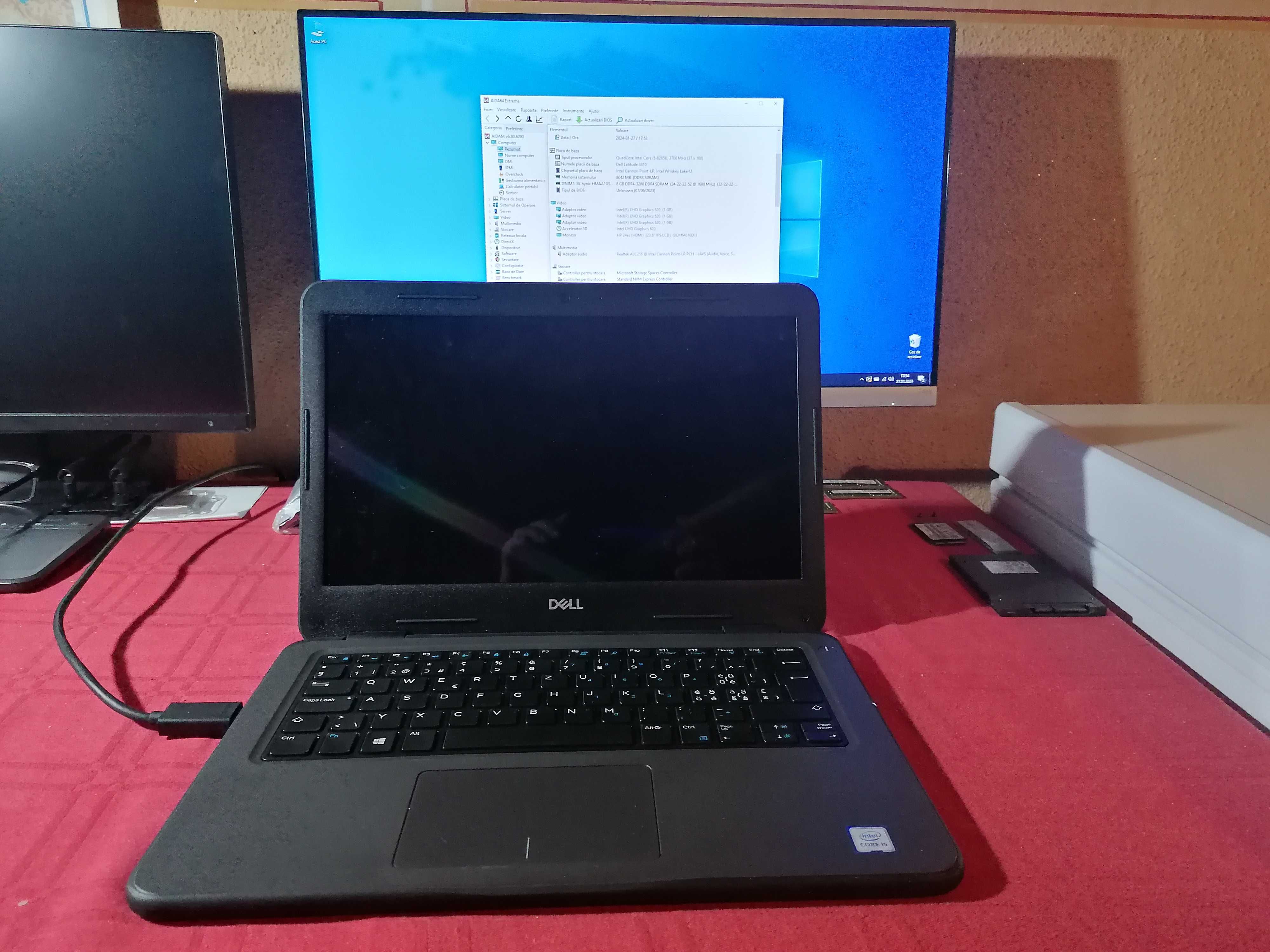 Laptop ultraportabil Dell Latitude 3310  Intel Core i5-8265U