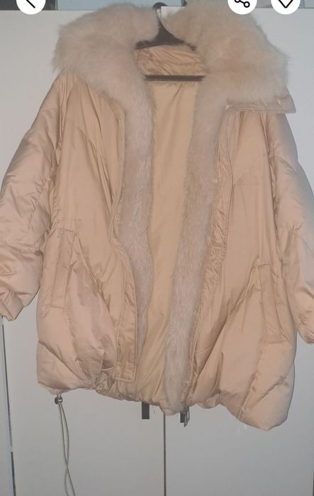 Зимний пуховик, утиный мех.