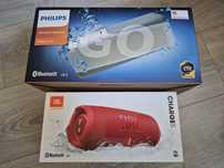 Boxe JBL CHARGE5 și Philips TAS7807