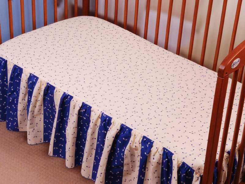 Детски чаршаф с волан, 120х60см, GLUCK