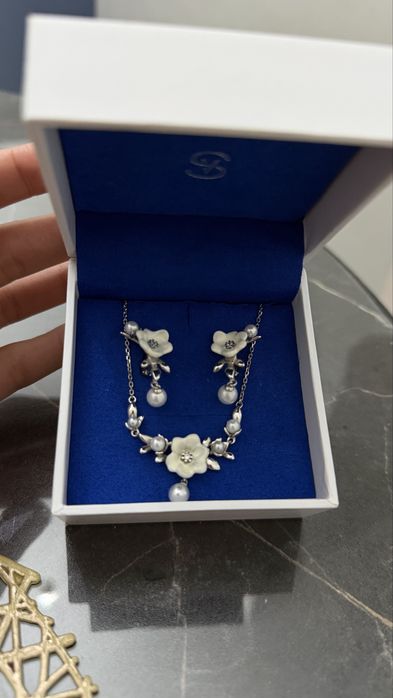 Sokolov комплект цепочка и серьги